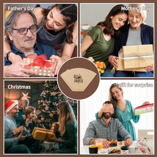 Product box for PADELE 200 count coffee filters