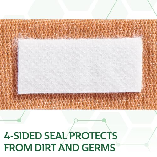 Close up of Curad antibacterial bandages