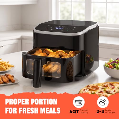 Digital touchscreen display on OLIXIS fryer