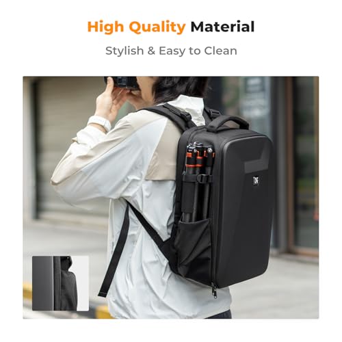 Top carry handle and hardshell exterior texture