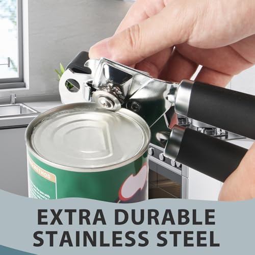 Ergonomic handle of Safring can opener
