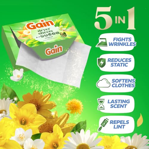 Gain laundry sheets scent description