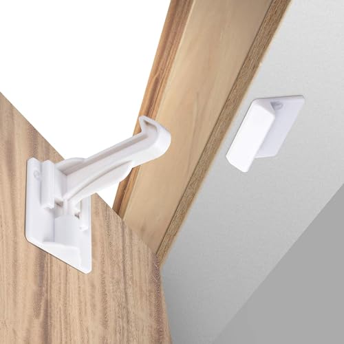 Benny Bradley's white cabinet lock set