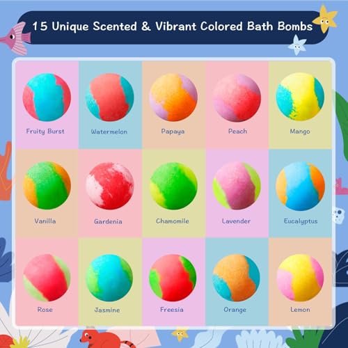 Individual BloomFizzy bath bomb wrapped