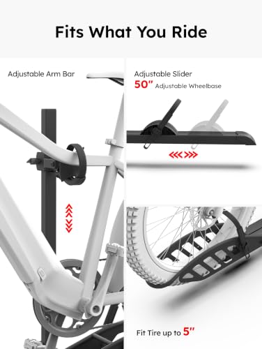 Side profile showing rack capacity and stability