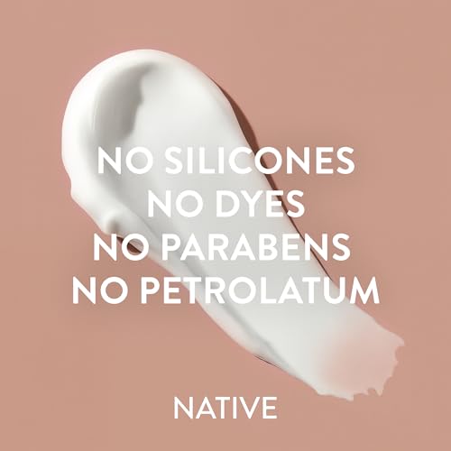 Native lotion branding on white bottle