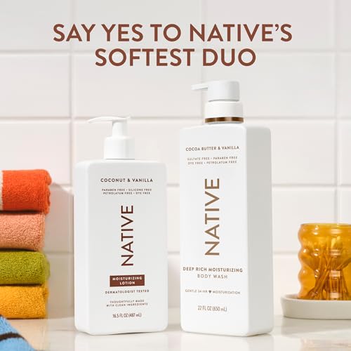 Native body lotion ingredients list