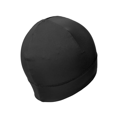 New Balance skullcap side profile in black