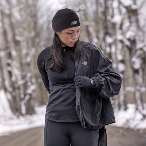 Back view of New Balance athletic beanie