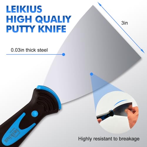 Durable iron construction of Leikius caulking tool