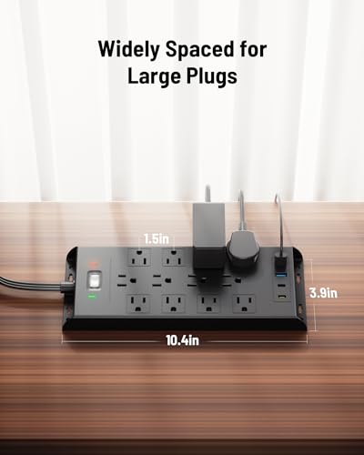 Wall mountable LeZone charging station, black