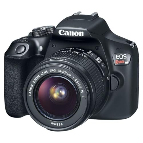Canon EOS Rebel T6 rear LCD screen display