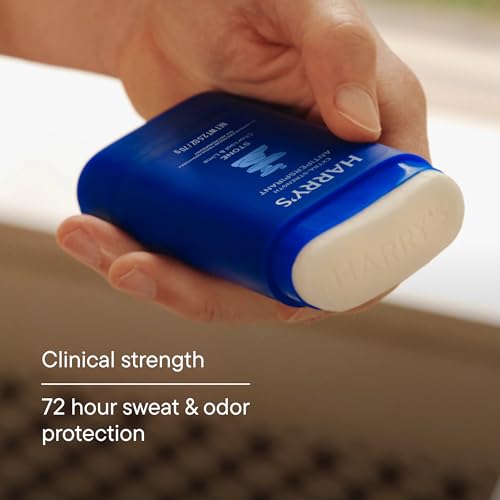 Three sticks of Harry's Antiperspirant Deodorant variety set