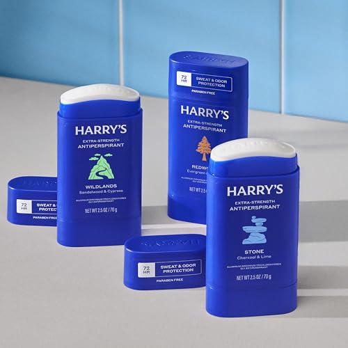 Harry's Extra-Strength Deodorant Redwood scent stick