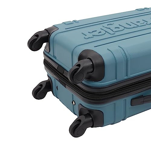 Hydro blue hardside suitcase set
