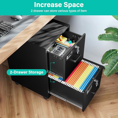 SISESOL Under Desk Office Cabinet