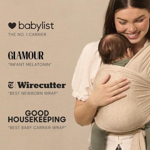 Solly Baby Wrap packaging in Basil