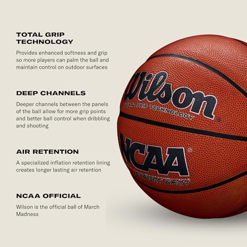 Intermediate size 6 basketball side view