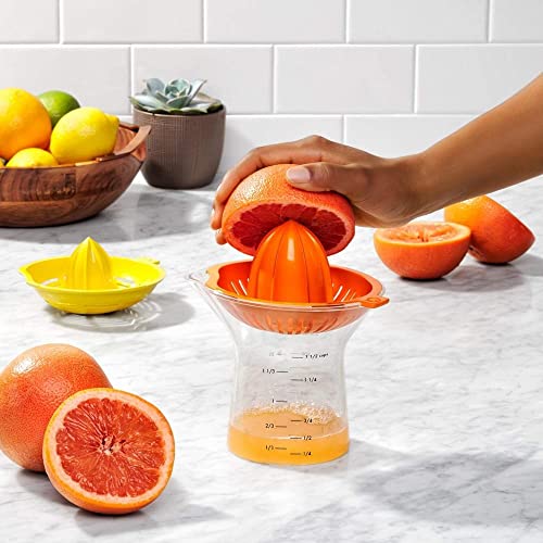 Drip-free spout on OXO citrus tool