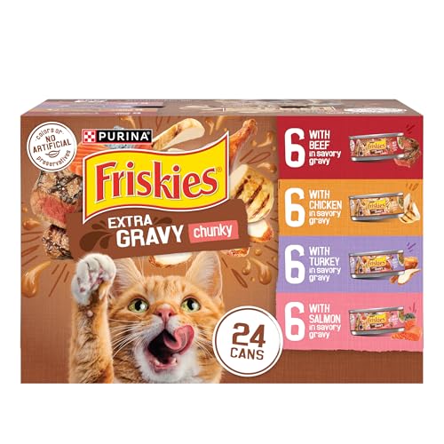 Friskies Extra Gravy Variety pack box