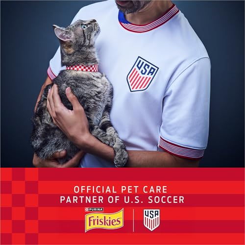 Friskies wet cat food serving suggestion