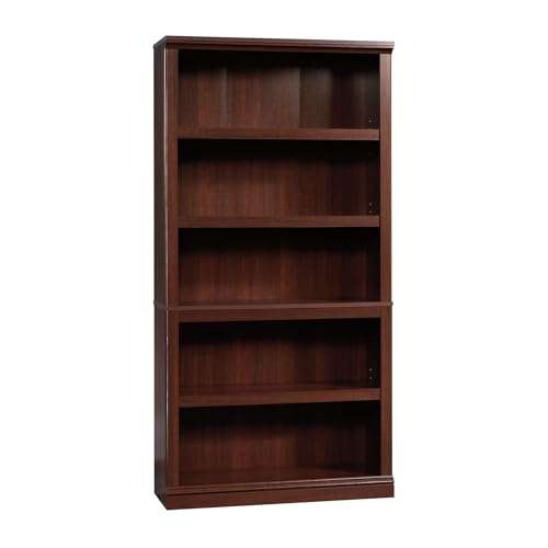 Sauder 5-Shelf Bookcase front view