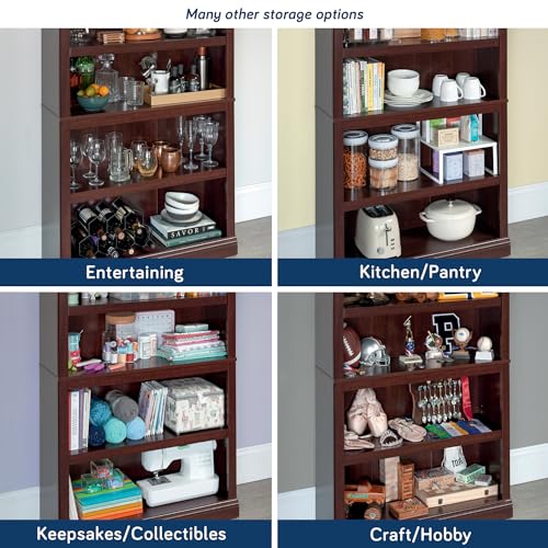 Top shelf storage display