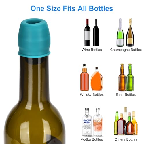 Assorted color wine preservation stoppers