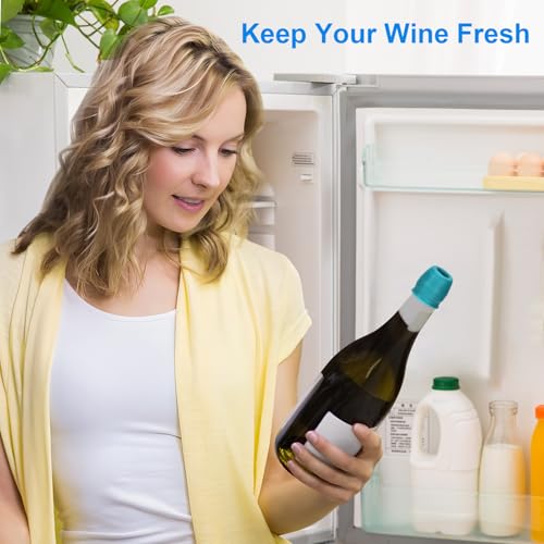 Set of six wine stoppers for home use
