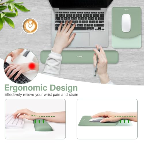 MOSISO ergonomic keyboard wrist rest