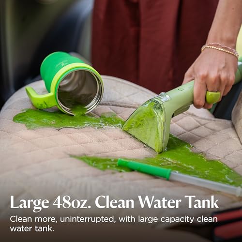 Green carpet cleaner suction head