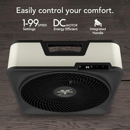 Cool Gray Vornado fan side profile
