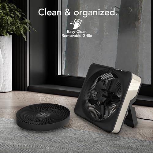 Vornado Model 80X grille removal view