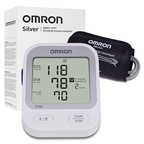 Omron Silver BP5255 monitor display