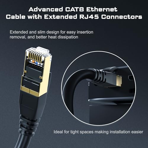 Cat 8 RJ45 LAN Cable