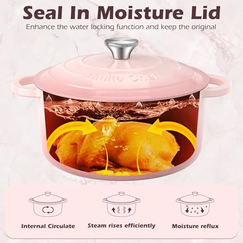 Umite Chef Dutch oven stainless steel handles