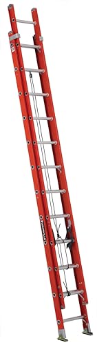 Louisville 24 ft Fiberglass Extension Ladder FE3224