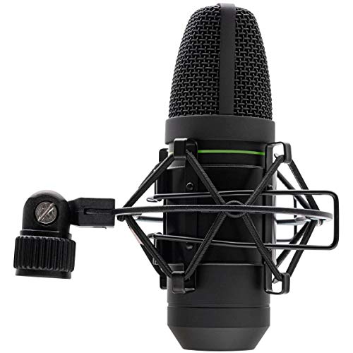 Mackie EM-91C black finish detail
