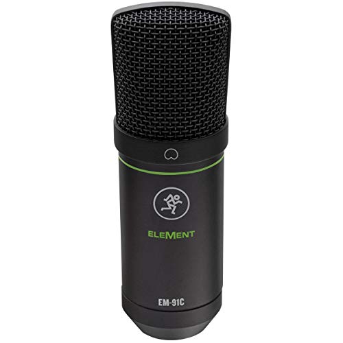 Mackie EM-91C microphone with shock mount