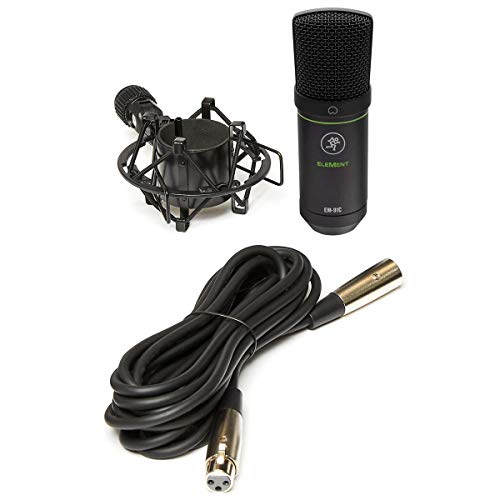 Mackie EM-91C studio setup