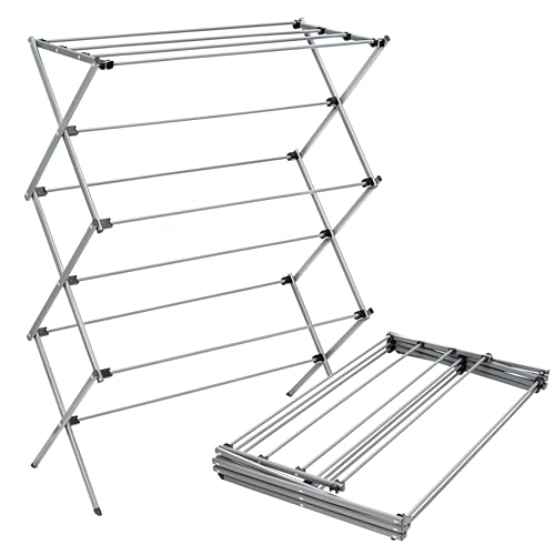 Honey-Can-Do 35-inch drying rack full view