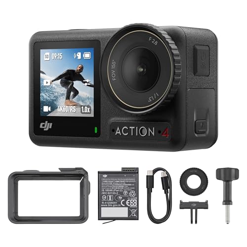 DJI Osmo Action 4 Essential Combo front view