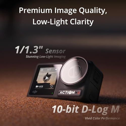 DJI Osmo Action 4 side profile