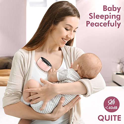 Side profile of NaNaLazy portable breast pump