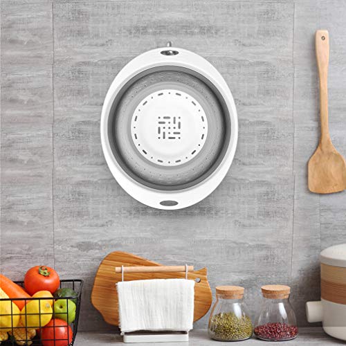 Strainer folded for space saving storage