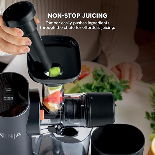 Compact Ninja juicer placed on kitchen countertop
