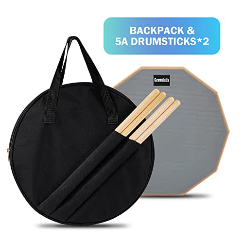 GrowDaily drum pad inside its storage bag