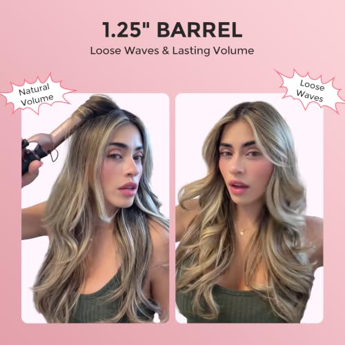 Temperature controls on Ufree curling iron