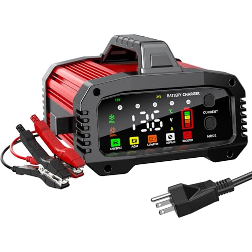 KAEKAT 25A LiFePO4 charger front view