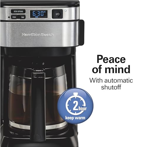 Select-a-Brew strength options on coffee maker